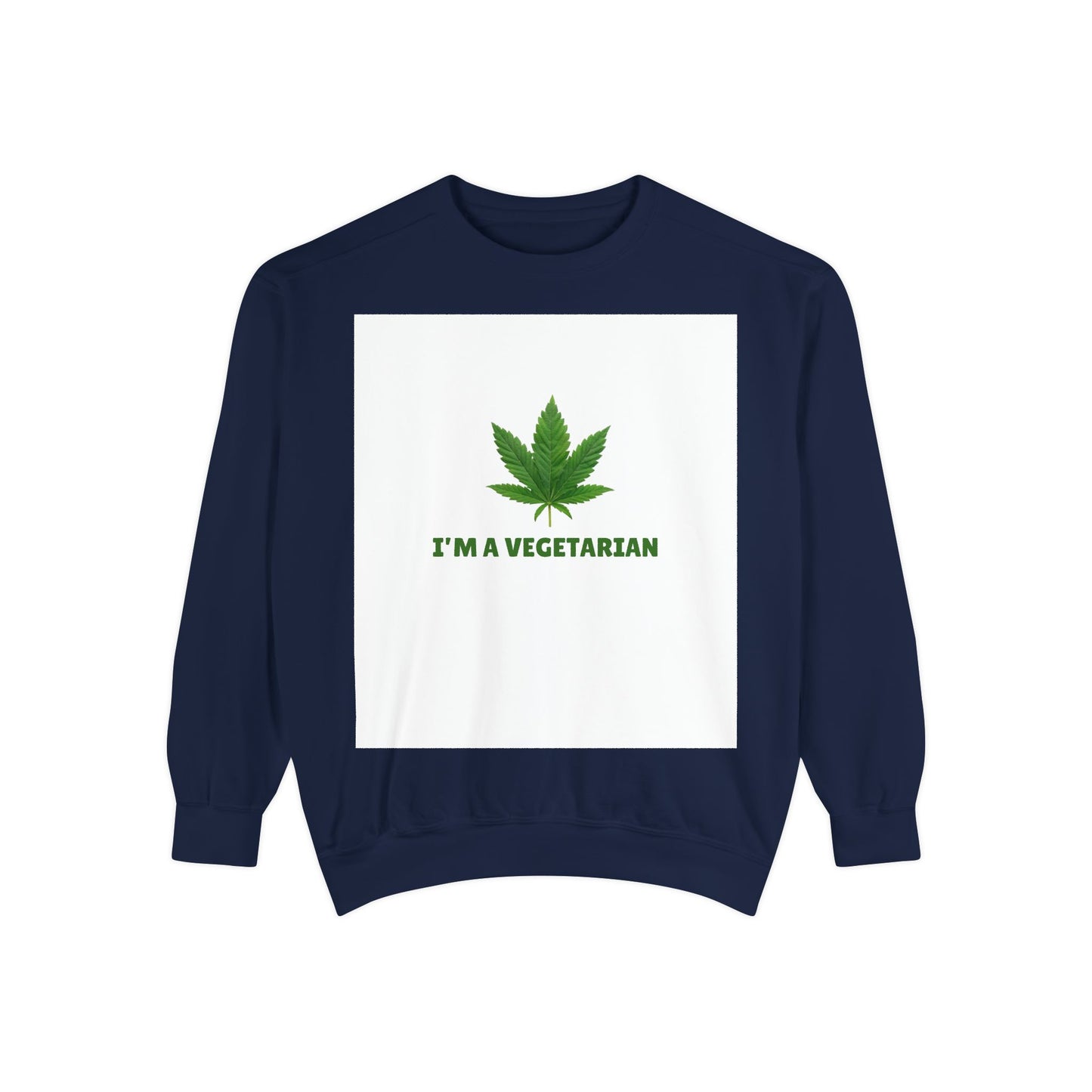 Vegetarian Weed Unisex Sweatshirt