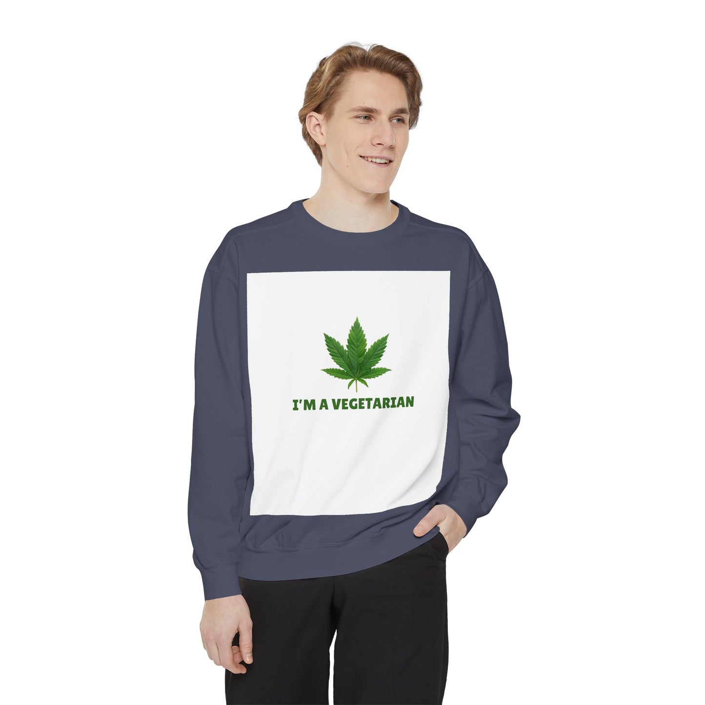 Vegetarian Weed Unisex Sweatshirt