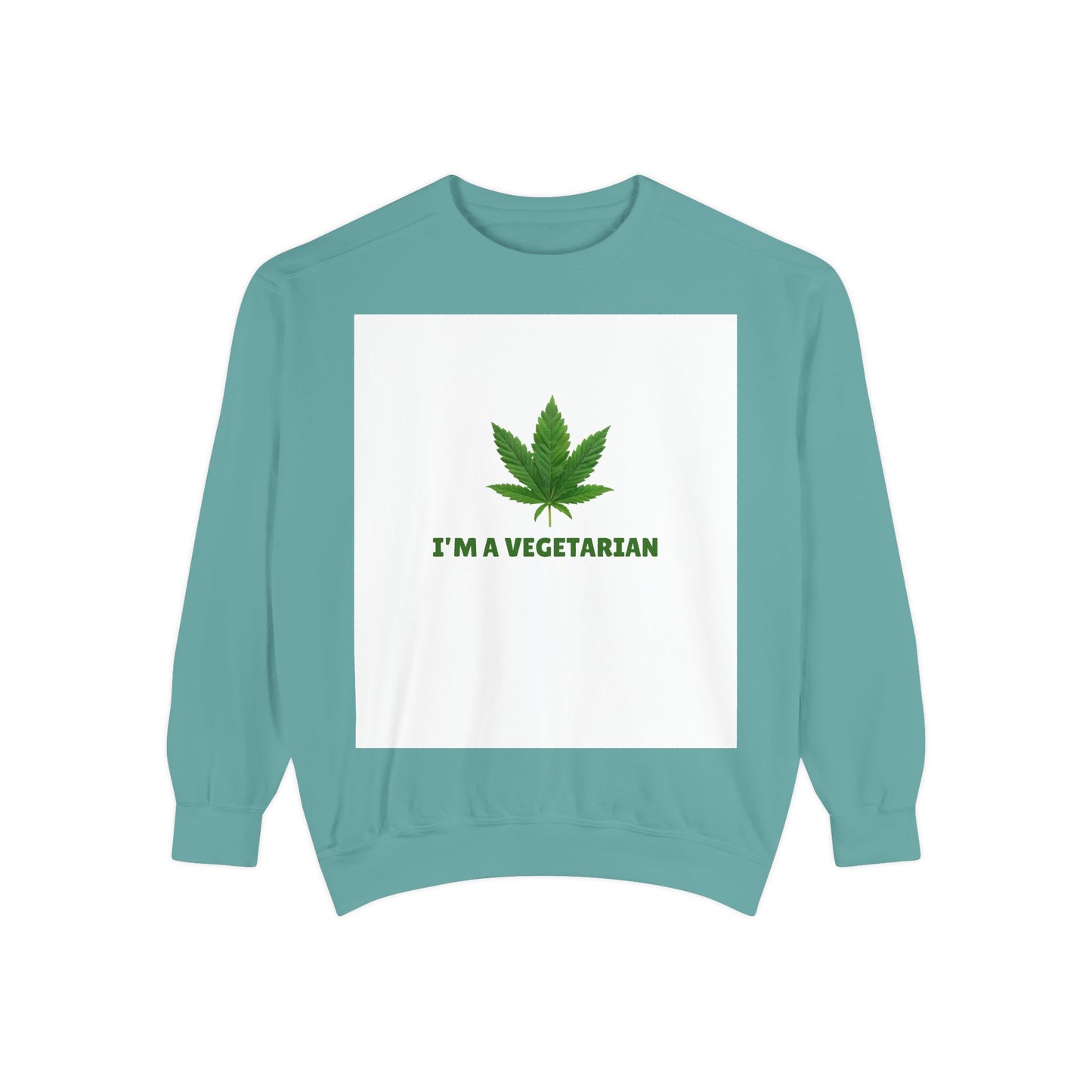 Vegetarian Weed Unisex Sweatshirt