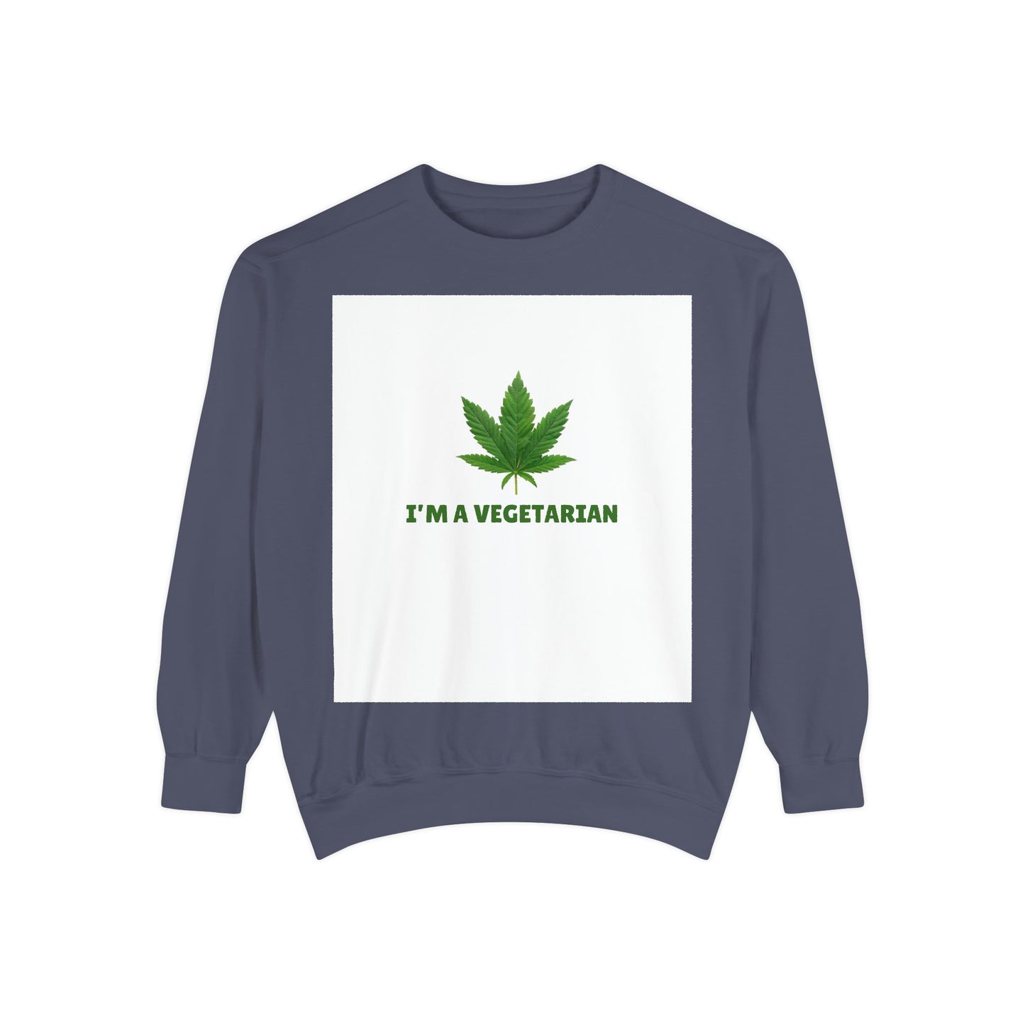 Vegetarian Weed Unisex Sweatshirt