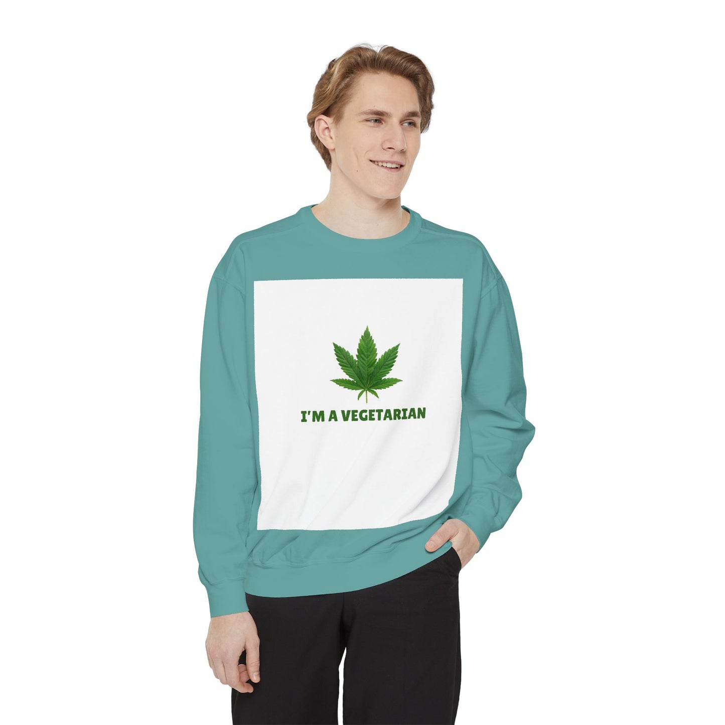 Vegetarian Weed Unisex Sweatshirt