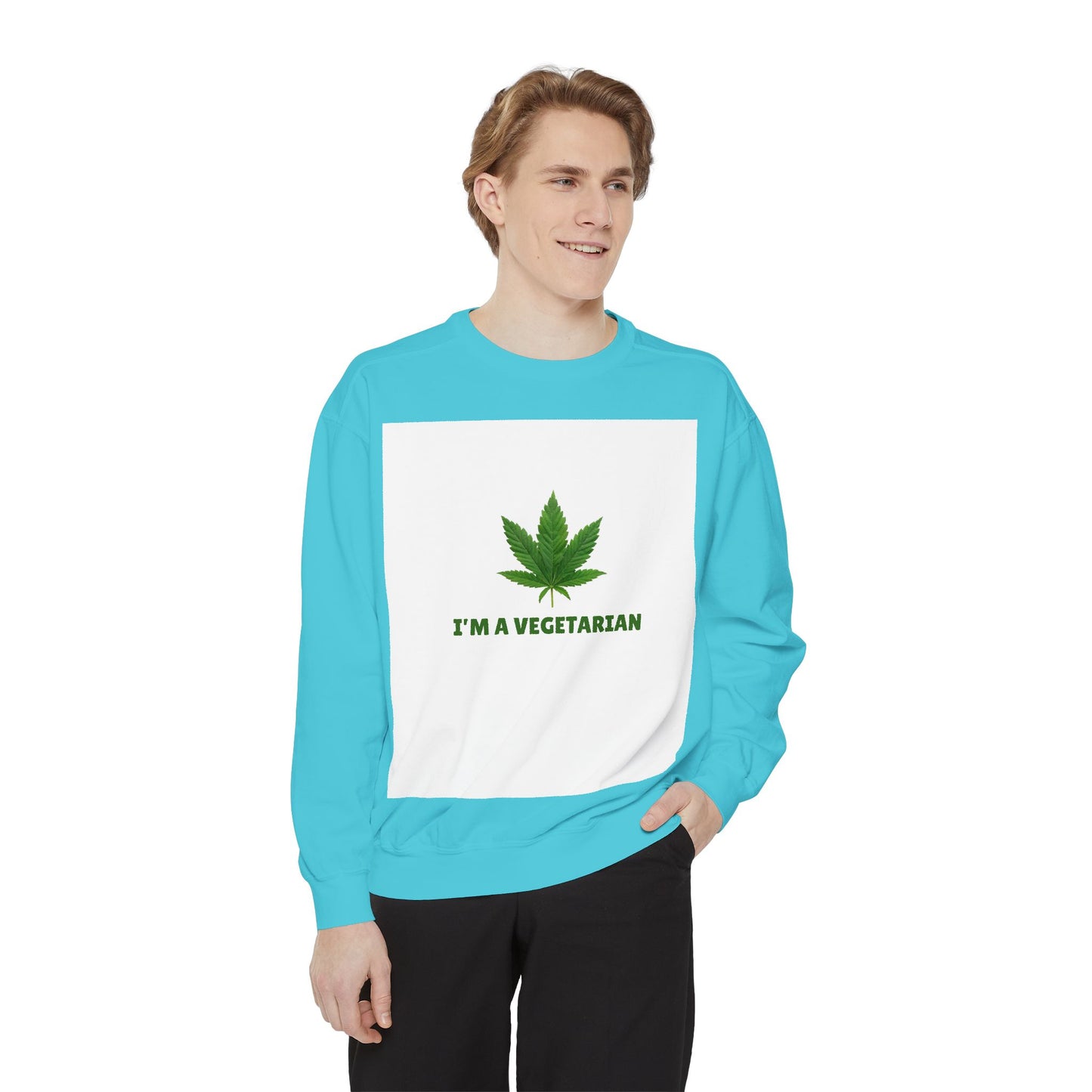 Vegetarian Weed Unisex Sweatshirt