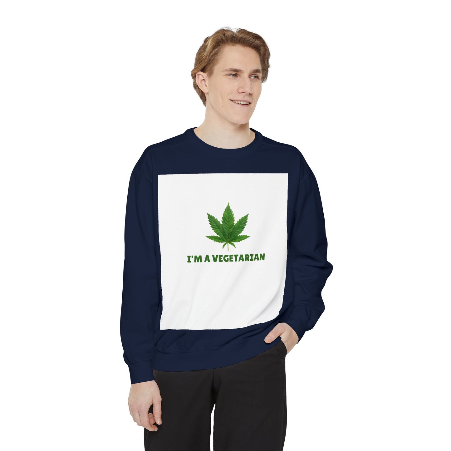 Vegetarian Weed Unisex Sweatshirt